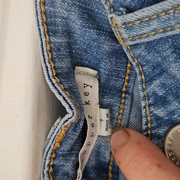 Copper key jeans size 1 - Picture 3 of 9
